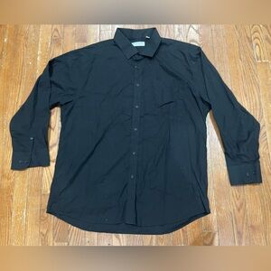 Men's Black Dress Shirt